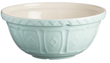 Mason Cash Colour Mix S24 Powder Blue Mixing Bowl, 24cm