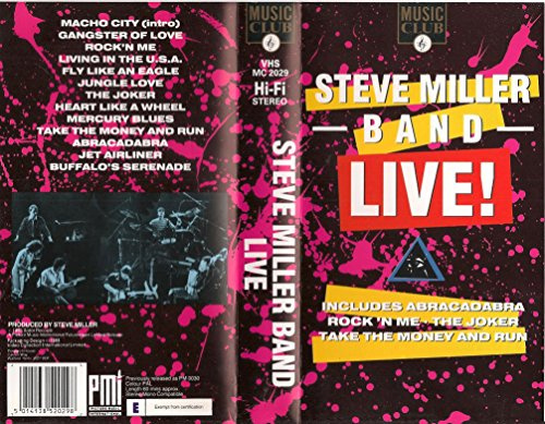 Steve Miller Band Live [VHS]