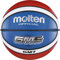 Molten BGMX7-C Top Training Basketball, Blau/Rot/Weiß, Größe 7