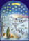 Winterszene: Adventskalender