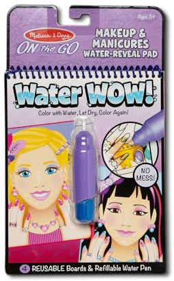 Melissa & Doug On the Go Water Wow! Make-up & Maniküre