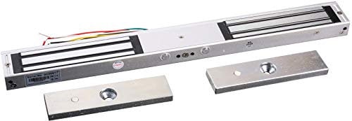 UHPPOTE 2 Door 180Kg 350lbs Force Electric Magnetic Lock NC Mode for Double Door