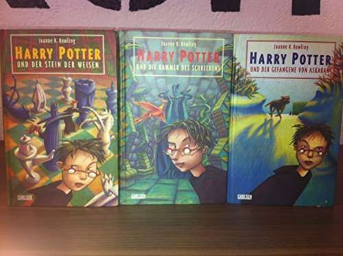 Harry Potter Band 1 - 3 (Harry Potter und der Stein der Weisen + Harry Potter und die Kammer des Schreckens + Harry Potter und der Gefangene von Askaban)