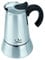 Jata CAX106 - Cafetera Italiana Inducción, Capacidad 6 Tazas, Apta para Todo Tipo de Cocinas, Cuerpo Acero Inoxidable
