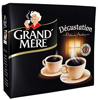 GRAND MERE Café Dégustation Moulu 500 g - Lot de 3