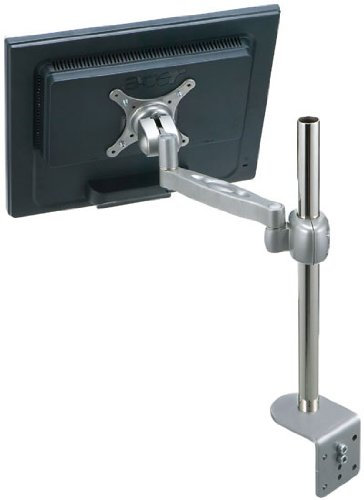 Vivomounts Exclusive Single Arm Desk Mounting System for LCD Monitor Screen & TV up to 23 (19 / 20 / 21)