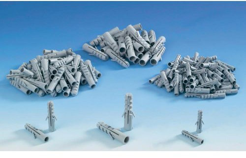 No Name 155tlg.Polyamid-Dübelsortiment 6/8/10 M