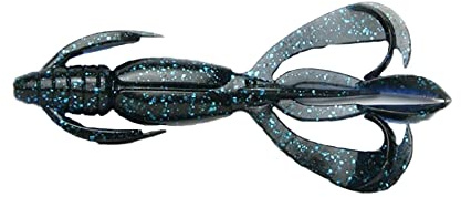 Keitech Crazy Flapper 2,8 Black Blue