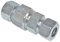 Rückschlagventile mit Schneidringanschluss Stahl verzinkt Hydraulik bis 250 bar (Rohr Ø außen: 22 mm (max. 160 bar))