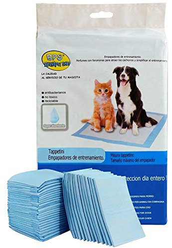 BPS Empapadores de Entrenamiento para Perros Gatos Perfumes con Feromonas para Atraer los Cachorros y Simplificar el Entrenamiento (20 pcs 60 * 90 cm) BPS-2170