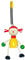 Hess Holzspielzeug 14704 - Schwingfigur aus Holz mit Metallfeder, Lucie, für Kinder ab 3 Jahren, handgefertigt, Geschenk zum Geburtstag, Weihnachten oder Ostern