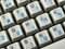 Hebräisch Tastatur Aufkleber mit Schriftzug Blau transparenten Hintergrund für Desktop, Laptop und Notebook von 4 Tastatur Office Produkt