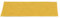 Mirka Gold Papier abrasif universel 70x125mm autoagrippant / grain P120 / 10 pièces / Pour poncer le plâtre, le mastic, les panneaux de particules, le bois, la peinture