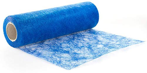 Protinam Tischläufer, Microfaser, 7340 Blau, 20m, 20