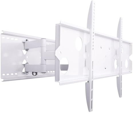 NEG Profi VESA Universal TV-Wandhalterung Extender 5015 Big Screen speziell für große Fernseher (weiß) Schwenk-, neig- und ausziehbar, Full Motion