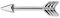 Gekko Body Jewellery Piercing aus Chirurgenstahl, Design silberfarbener Pfeil, Brustwarzenpiercing, 1,6 mm x 12 mm