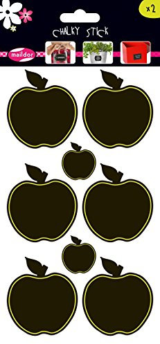 Maildor 16-TLG. Set Tafelsticker Äpfel