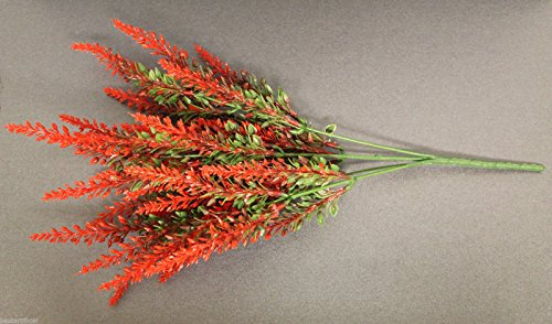 Best Artificial Lavender Heather Spray (Red)