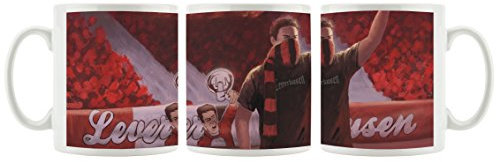 Ultras Leverkusen als Bedruckte Kaffeetasse/Teetasse aus Keramik, 300ml, weiß