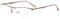 Eyekepper Qualität Halbrand Metall Lesebrille Federscharnier Lesehilfe in Blaugrau+0.75