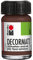 Marabu 14010039040 - Decormatt Acryl Mittelbraun 040, 15 ml, samtmatte Acrylfarbe auf Wasserbasis, cremig und farbintensiv, speichelfest, wetterfest, zum freien Malen und Schablonieren