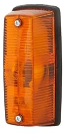 HELLA 2BA 001 277-011 Blinkleuchte - Halogen - gelb - ECE | 2BA 001 277-011, Blinkleuchte