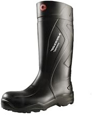 DUNLOP Protective Footwear, C762041, Purofort+ Full, Nere/Rosso, Taglia 46 EU