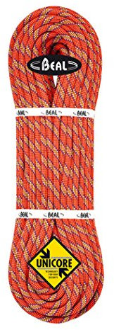 Beal Tiger Corde d'escalade Mixte Adulte, Orange, 60 m