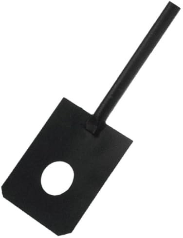 Format 4005827654821 Mörtelspaten, schwarzer Lack, Stiel 180 x 230 mm