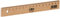 M+R Lineal 19170000 17cm Holz naturbelassen buche