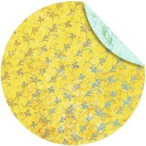 Ludwig Bähr Faltblätter Florentien 'Vintage' 80g/qm 10cm rund VE=65 Blatt Motiv 1