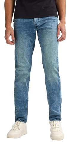 Petrol Industries Herren Jeans Slim Fit Seaham - Jeanshose - Denim - Herrenbekleidung - Blau - W34L30