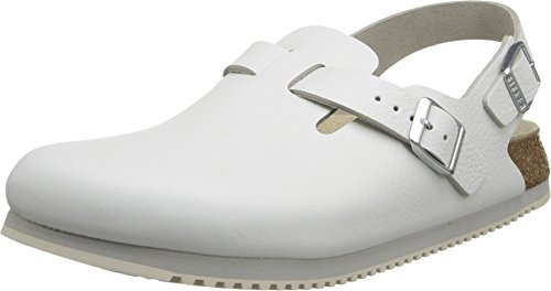 BIRKENSTOCK Professional Tokio, Unisex-Adult Clogs and Mules, White (Weiss), 4 UK 37 EU