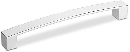 SO-TECH® Griff Möbelgriff Möbelgriffe Möbelbeschlag ST01 Chrom poliert BA 256 mm