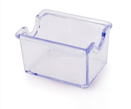 New Star Foodservice 22674 Porta bustine di zucchero in plastica, trasparente, set da 24
