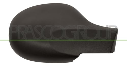 PRASCO - RN3067403 - AUSSENSPIEGELKAPPE LINKS-SCHWARZ | Kompatibel mit: RENAULT TWINGO II