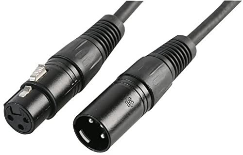Pulse DMX - Cable XLR (macho a hembra, 5 m)
