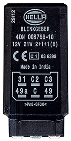HELLA 4DN 008 768-101 Blinkgeber - 12V - 6-polig - gesteckt - elektronisch - ohne Halter