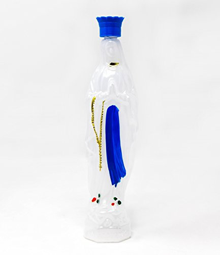 Large Virgin Mary Plastic Statue Containing Lourdes Holy Water (20cm bottle)