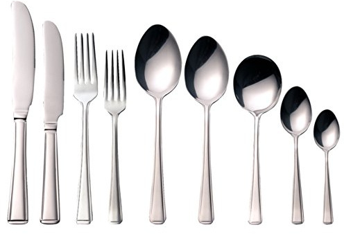 Olympia S383 Harley Cutlery Sample Set, Stainless Steel (Pack of 3)