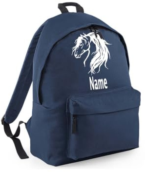 Wild Heritage Schulrucksack für pferdeverrückte Mädchen, navy