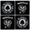 Rock Band de Motörhead Lot de 4 dessous de verre