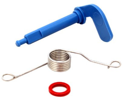 Creda Hotpoint Dishwasher Detergent Lid Catch & Spring. Genuine Part Number C00210631
