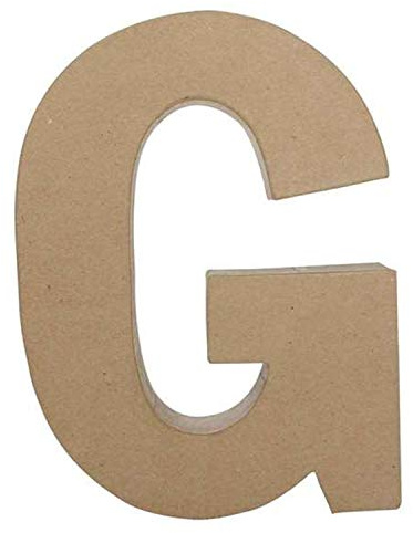 Décopatch Mache Funny Letter G