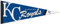 WinCraft MLB KANSAS CITY ROYALS Premium Wimpel