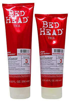 Bed Head By Tigi - Urban Anti-Dotes Set Of 2 - Resurrection 3 Shampoo 250ml &...