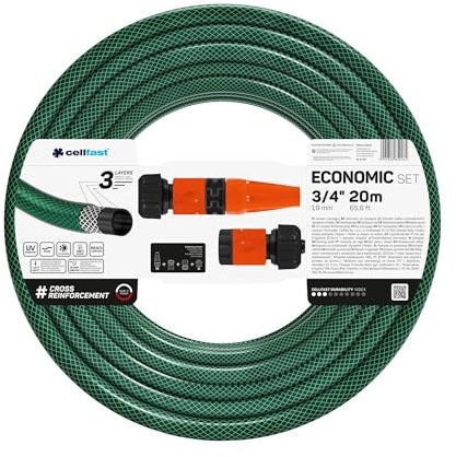 Cellfast Sprengeranlagen ECONOMIC 20m, 3/4”, 10-102