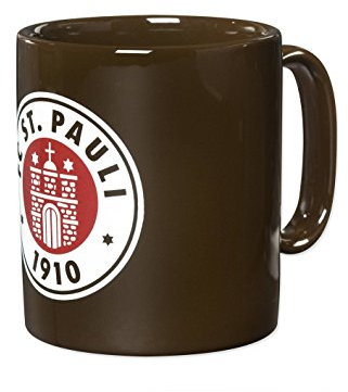 FC St. Pauli Logo Tasse Kaffeebecher Mug (braun, one Size)