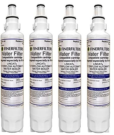 Finerfilters FF-FC02 Compatible with Burco AKR109 Drinking Water Filter Cartridge (4 Pack)