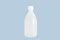 hünersdorff Bouteilles en plastique à remplir avec bouchon à vis en polyéthylène basse densité (incassables et alimentaires), 250 ml, transparentes.